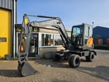 2024 Develon DX60WN ECO-1 wheel excavator, side view