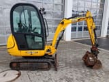 2011 JCB 8018 mini excavator, side view