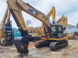 Гусеничный экскаватор Caterpillar 320D2, 2022 год, передний три четверти