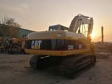 2021 Caterpillar 320C crawler excavator, rear three-quarter view