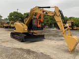 CAT 308D crawler excavator, side view
