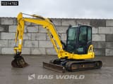 2024 Komatsu PC55MR-5 mini excavator, side view