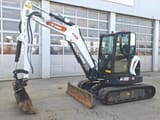 2023 Bobcat E55 Z mini excavator, side view