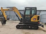 2024 Sany SY55U crawler excavator, side view