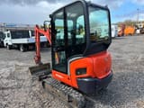 2016 Kubota KX019-4 mini excavator, rear three-quarter view