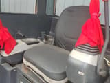 2018 Komatsu PC40 mini excavator interior cab view