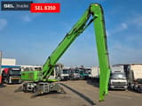 2016 Sennebogen 830 E wheel excavator side view
