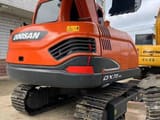 2024 Doosan DX75-9C mini excavator rear view