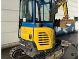 2020 Yanmar VIO23-0 mini excavator, front three-quarter view