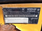 2013 Caterpillar 320EL excavator identification plate