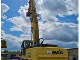 2002 Komatsu PC450LCD-6K crawler excavator, rear three-quarter view
