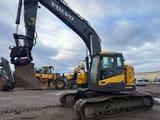 2013 Volvo ECR235 crawler excavator side view