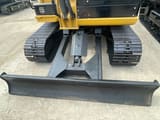 2024 Caterpillar 305.5E2 mini excavator front blade view