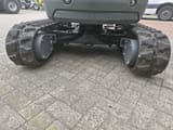 2022 Wacker Neuson EZ17E mini excavator rear view of undercarriage