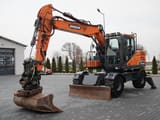 2019 Doosan DX140W Pelle sur roues