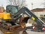 2020 Volvo EC55 crawler excavator, side view