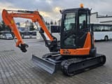 2017 Hitachi Zaxis 48U crawler excavator, side view