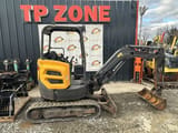 2017 Volvo ECR25D mini excavator, side view