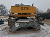 2000 Liebherr 932 material handler, rear view