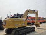 2023 Caterpillar 315D2 GC crawler excavator, rear three-quarter view