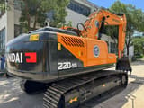 2023 Hyundai 220-9S crawler excavator rear three-quarter view