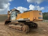 2013 Liebherr R964C crawler excavator rear three-quarter view