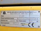 2005 New Holland E485 identification plate