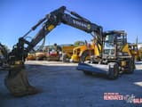 2019 Volvo EWR150E wheel excavator, side view