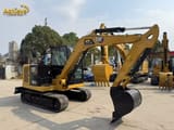 Caterpillar 305.5E2 mini excavator, side view