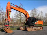 2021 Hitachi ZX300 LC-7 crawler excavator, side view