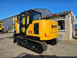 2025 Sany SY70C mini excavator, rear three-quarter view