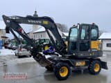 2016 Volvo EW60E wheel excavator side view