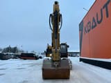 2020 Caterpillar 352 crawler excavator, front view