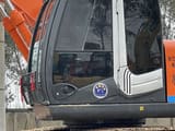 Hitachi ZX200-3G crawler excavator cab side view