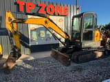 2016 Bobcat E50 mini excavator, side view