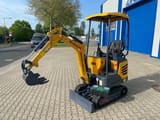 Berger Kraus BK1250JS mini excavator, side view
