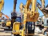 2020 Caterpillar 306E2 crawler excavator, front view with blade