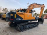 2021 Hyundai 220LC-9S crawler excavator, rear three-quarter view