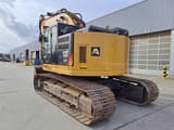 2016 Caterpillar 335FLCR crawler excavator, rear three-quarter view