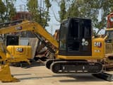 2020 Caterpillar 305.5E2 mini excavator side view