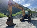 1998 Komatsu PC200-3 crawler excavator, front three-quarter view