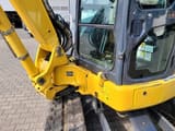 2014 Komatsu PC55MR-3 crawler excavator cab and boom detail