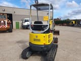 2018 Wacker Neuson EZ17 mini excavator, rear view