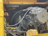 2022 Komatsu PC400-8 crawler excavator engine compartment detail