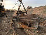 1993 Weserhütte SW191 dragline bucket detail