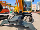 2023 Hyundai 210-9 wheel excavator front view