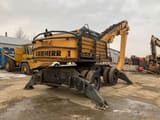 2012 Liebherr A924C Litronic material handler, rear view