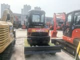 2023 Kubota U27 mini excavator rear view