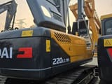 2025 Hyundai 220LC-9S crawler excavator, rear three-quarter view