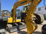 2020 Komatsu PC78US-6 crawler excavator, front three-quarter view